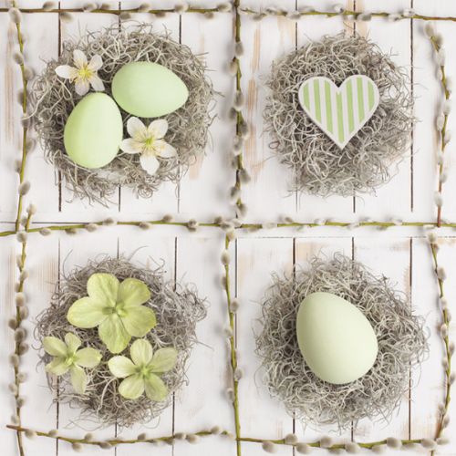 Daisy ubrousky velikono�n� 3vrstv� 33 x 33 cm 20 ks - Pastel Green Easter Collage Daisy ubrousky velikono�n� 3vrstv� 33 x 33 cm 20 ks - Pastel Green Easter Collage
