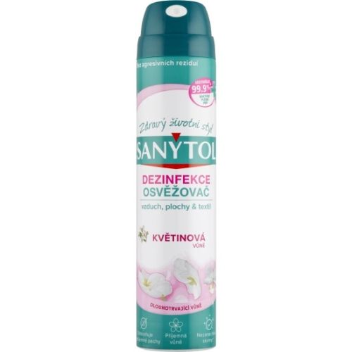 Sanytol dezinfek�n� osv�ova� vzduchu na povrchy a textil Kv�tinov� v�n� 300 ml