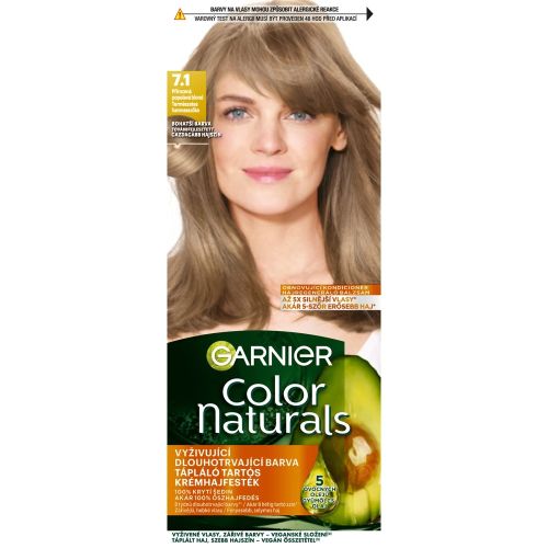Garnier Color Naturals 7.1 p�irozen� popelav� blond