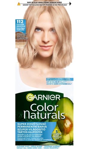 Garnier Color Naturals 112 extra sv�tl� duhov� blond Garnier Color Naturals 112 extra sv�tl� duhov� blond