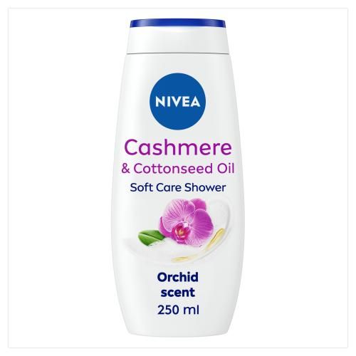 Nivea sprchov� gel Cashmere &amp; Cotton Seed Oil 250 ml