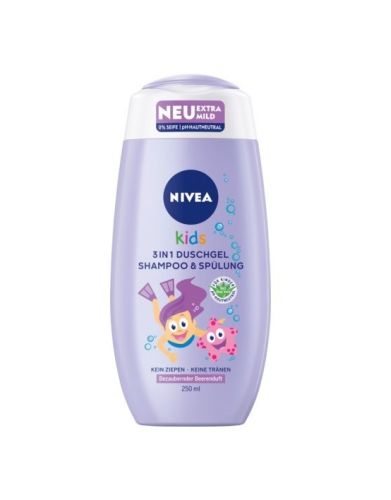 Nivea Baby sprchov� gel 3v1 Holka 250 ml Nivea Baby sprchov� gel 3v1 Holka 250 ml