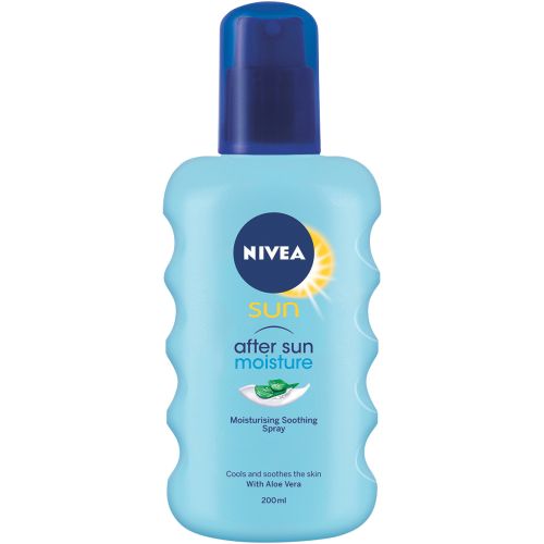 Nivea Sun Moisture hydrata�n� sprej po opalov�n� 200 ml Nivea Sun Moisture hydrata�n� sprej po opalov�n� 200 ml
