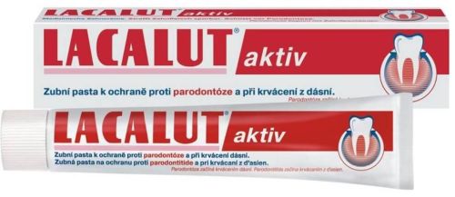 LACALUT Aktiv zubn� pasta proti parodont�ze 75 ml LACALUT Aktiv zubn� pasta proti parodont�ze 75 ml