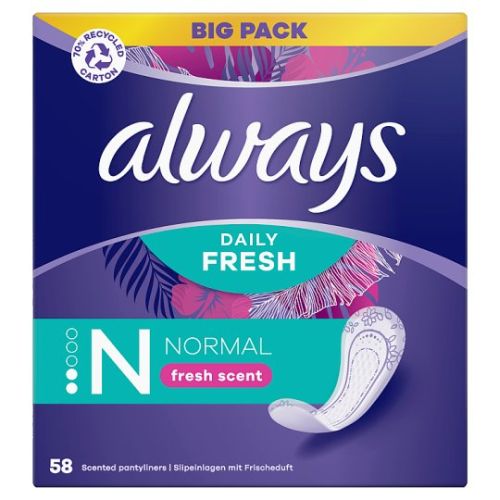 Always Daily Fresh Normal intimky 58 ks Always Daily Fresh Normal intimky 58 ks