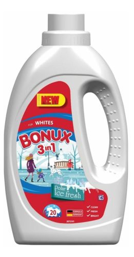 Bonux prac� gel White Polar Ice Fresh 3in1 20 PD 1,1 l Bonux prac� gel White Polar Ice Fresh 3in1 20 PD 1,1 l