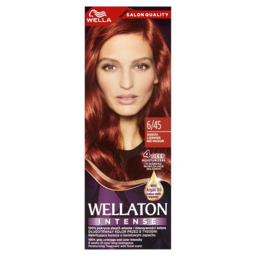 Wella Wellaton Intense barva na vlasy 6/45 Z��iv� �erven�