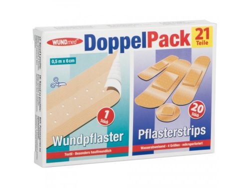 Wundmed n�plasti Duopack 20ks+1ks 0,5mx6cm