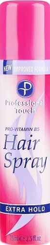 Salon Professional Touch lak na vlasy Extra (pink) 75 ml Salon Professional Touch lak na vlasy Extra (pink) 75 ml