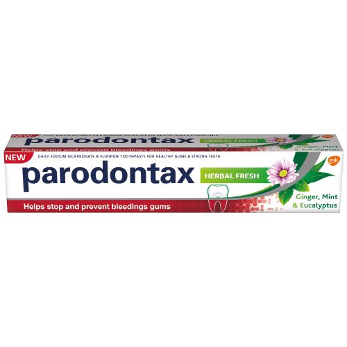 Parodontax zubn� pasta Herbal Fresh z�zvor, m�ta, eukalyptus 75 ml