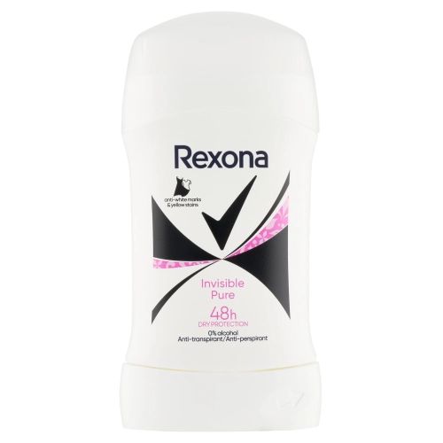 Rexona antiperspirant stick Invisible Pure 50 ml Rexona antiperspirant stick Invisible Pure 50 ml