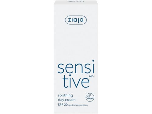 Ziaja denn� kr�m zklid�uj�c�, redukuj�c� podr�d�n� SPF20 Sensitive 50 ml Ziaja denn� kr�m zklid�uj�c�, redukuj�c� podr�d�n� SPF20 Sensitive 50 ml