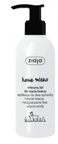 Ziaja ple�ov� myc� gel na obli�ej Koz� ml�ko 200 ml Ziaja ple�ov� myc� gel na obli�ej Koz� ml�ko 200 ml