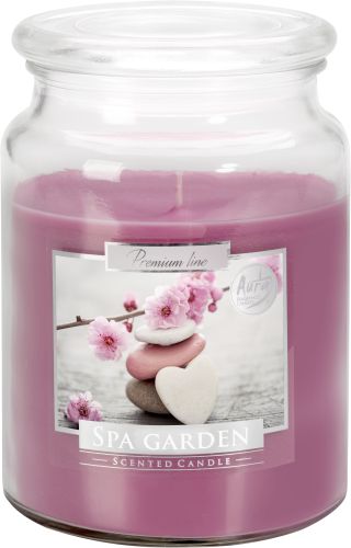 Bispol vonn� sv��ka ve skle s v��kem Spa Garden 500g Bispol vonn� sv��ka ve skle s v��kem Spa Garden 500g