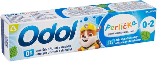 Odol Perli�ka d�tsk� zubn� pasta modr� Tlapkov� patrola 50 ml Odol Perli�ka d�tsk� zubn� pasta modr� Tlapkov� patrola 50 ml