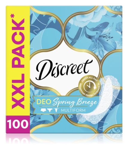 Discreet Deo Spring Breeze multiform slipov� intimn� vlo�ky 100ks Discreet Deo Spring Breeze multiform slipov� intimn� vlo�ky 100ks