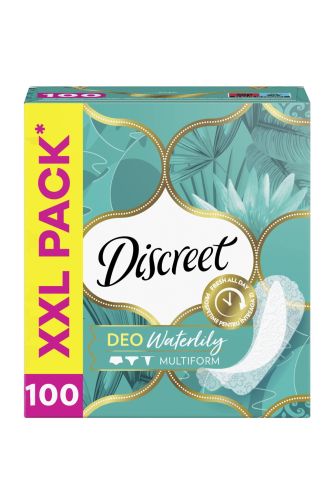 Discreet Deo Waterlily multiform slipov� intimn� vlo�ky 100ks Discreet Deo Waterlily multiform slipov� intimn� vlo�ky 100ks