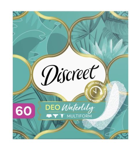Discreet Deo Waterlily multiform slipov� intimn� vlo�ky 60 ks