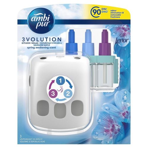 Ambi Pur 3Volution elektrick� osv�ova� vzduchu Lenor Spring Awakening 20 ml Ambi Pur 3Volution elektrick� osv�ova� vzduchu Lenor Spring Awakening 20 ml