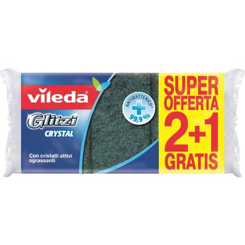 Vileda Glitzi houbi�ka na n�dob� s chr�ni�em neht� + pevn� dr�t�nka, balen� 2 + 1 Vileda Glitzi houbi�ka na n�dob� s chr�ni�em neht� + pevn� dr�t�nka, balen� 2 + 1