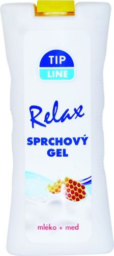 Tip Line sprchov� gel Ml�ko a med 500 ml