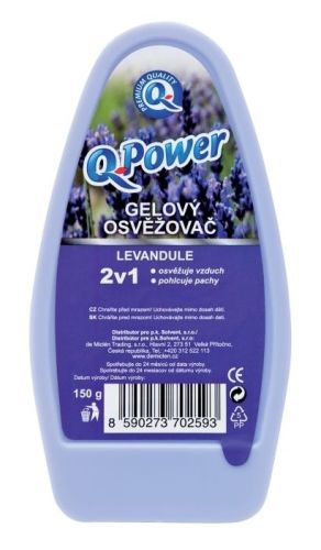 Q-Power gelov� osv�ova� Levandule 2v1 150g