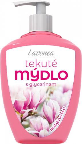 Lavonea tekut� m�dlo Magnolie r��ov� 500 ml