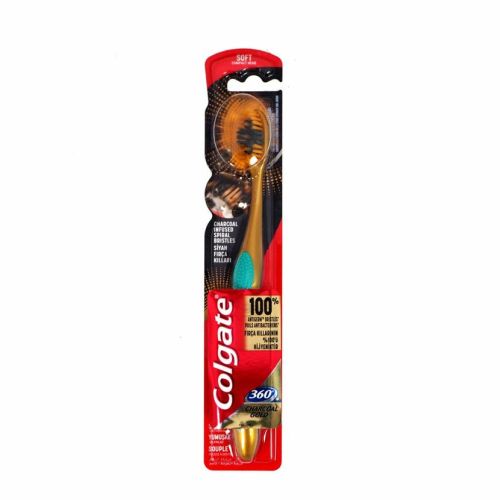 Colgate zubn� kart��ek 360� Charcoal Gold m�kk�