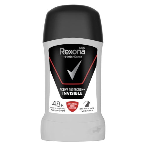 Rexona Men antiperspirant stick Active Protection + Invisible 50 ml Rexona Men antiperspirant stick Active Protection + Invisible 50 ml