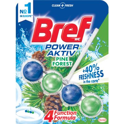 Bref Power Aktiv Pine WC blok 50g Bref Power Aktiv Pine WC blok 50g