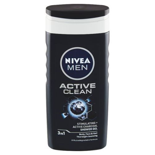 Nivea Men sprchov� gel Active Clean 250 ml Nivea Men sprchov� gel Active Clean 250 ml