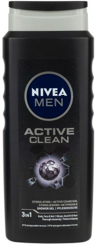 Nivea Men sprchov� gel Active Clean 500 ml Nivea Men sprchov� gel Active Clean 500 ml