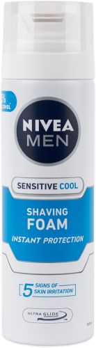 Nivea Men p�na na holen� Sensitive Cool 200 ml Nivea Men p�na na holen� Sensitive Cool 200 ml