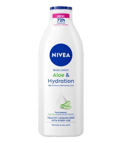Nivea v��ivn� t�lov� ml�ko Aloe & Hydration 400 ml Nivea v��ivn� t�lov� ml�ko Aloe & Hydration 400 ml