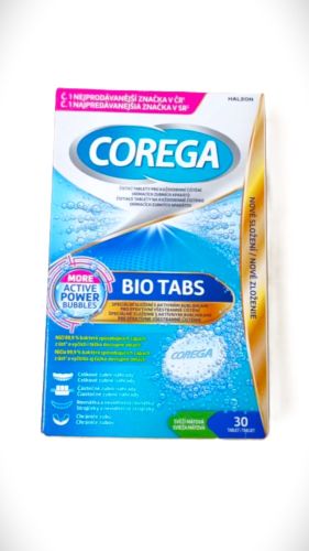 Corega Bio Tabs antibakteri�ln� �ist�c� tablety 30ks Corega Bio Tabs antibakteri�ln� �ist�c� tablety 30ks