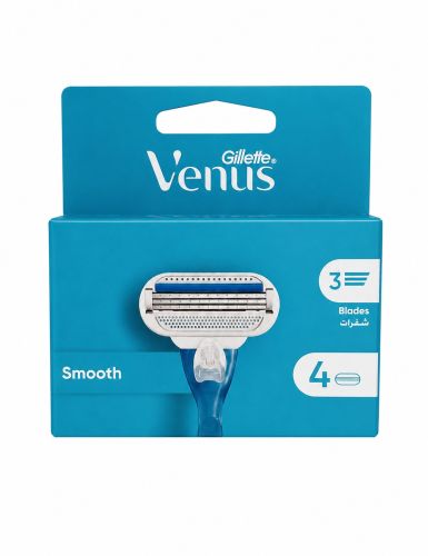 Gillette Venus Smooth n�hradn� hlavice 4 ks Gillette Venus Smooth n�hradn� hlavice 4 ks