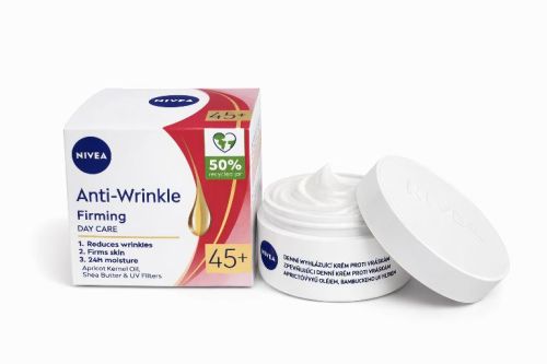 Nivea denn� zpev�uj�c� kr�m proti vr�sk�m 45+ 50ml Nivea denn� zpev�uj�c� kr�m proti vr�sk�m 45+ 50ml
