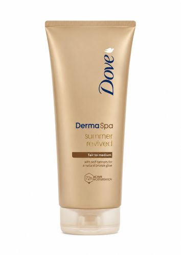 Dove DermaSpa samoopalovac� t�lov� ml�ko medium 200 ml
