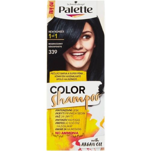 Palette Color Shampoo 339/1-1 modro�ern� Palette Color Shampoo 339/1-1 modro�ern�